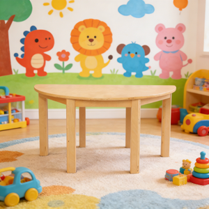 Half circle table