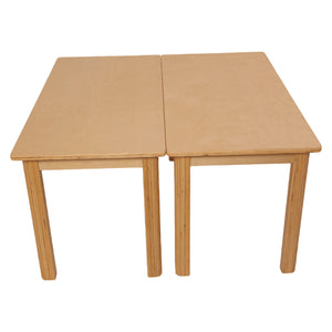 rectangular table