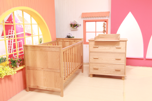 Baby crib * diaper station
